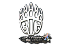 Sticker | BIG (Holo) | Antwerp 2022