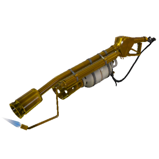 Strange Festivized Australium Flame Thrower